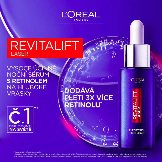 Loreal revitalift pure retinol night serum thumbnail 2