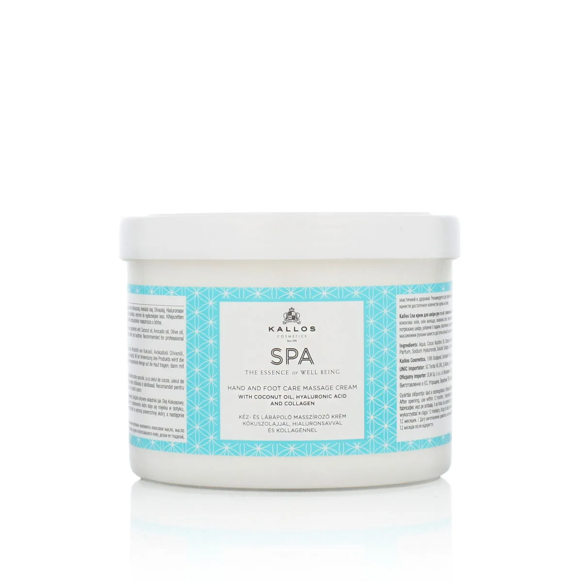 Kallos Cosmetics SPA Hand And Foot Massage Cream thumbnail 2