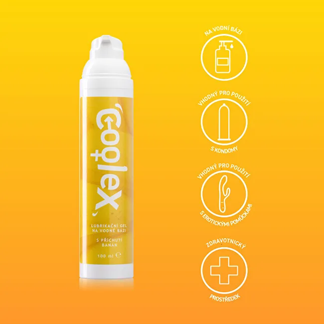COOLEX Water-based lubricating gel Banana 100 ml thumbnail 6