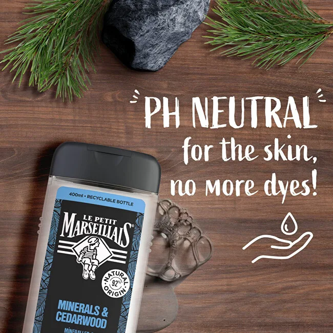 Le Petit Marseillais 4 in 1 Minerals & Cedarwood Shower Gel thumbnail 2