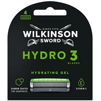 Wilkinson Sword Hydro 3 Black Edition replacement heads 4 pcs thumbnail 2