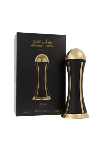 Lattafa perfumes Pride winners trophy gold thumbnail 5