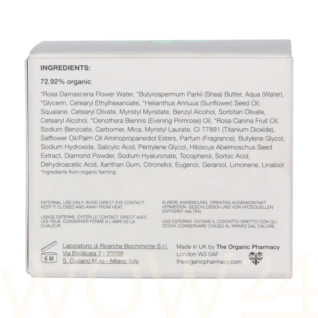 The Organic Pharmacy The Organic Pharmacy Rose Diamond Face Cream - Refill thumbnail 3
