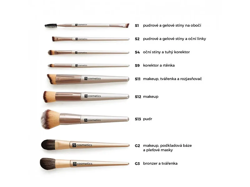 Pola Cosmetics Set of cosmetic brushes thumbnail 2