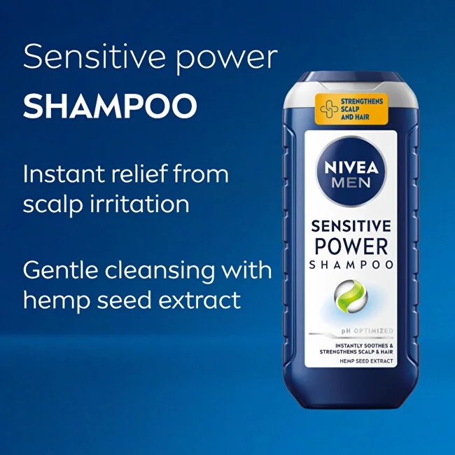 Nivea Men´s shampoo for sensitive scalp Men Sensitive Power (Shampoo) 250 ml thumbnail 2