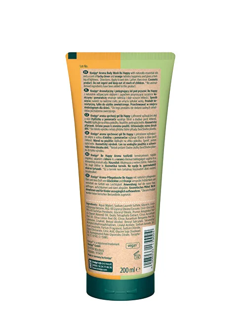 Kneipp Feel Happy & Free Shower Gel (Aroma Body Wash) thumbnail 2