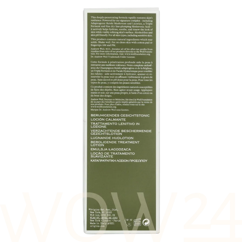 Origins Origins Dr. Weil Mega-Mushroom R&R Soothing Treatment Lotion thumbnail 3