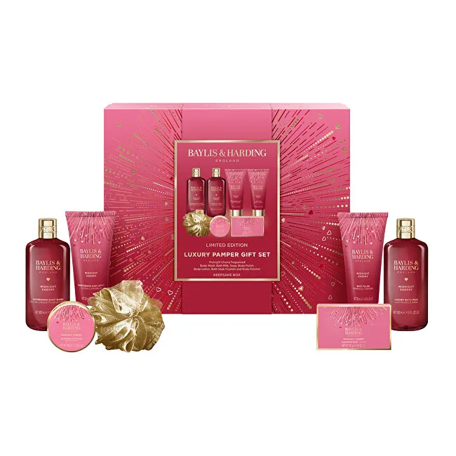 Baylis & Harding Midnight Cherry Gift Set 7 pcs thumbnail 2