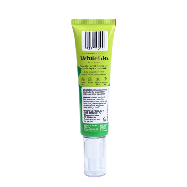 White Glo Toothpaste Juicy Watermelon Whitening Toothpaste thumbnail 2