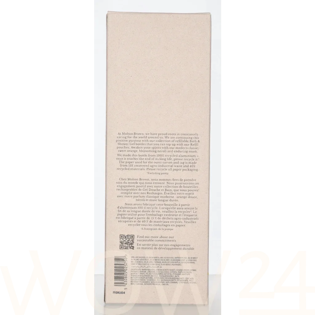 Molton Brown Molton Brown Infinite Orange & Bergamot Bath & Shower Gel thumbnail 3