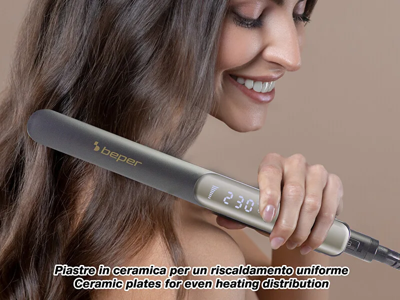 Beper Hair straightener Ceramic Pro Style P301PIS200 thumbnail 5
