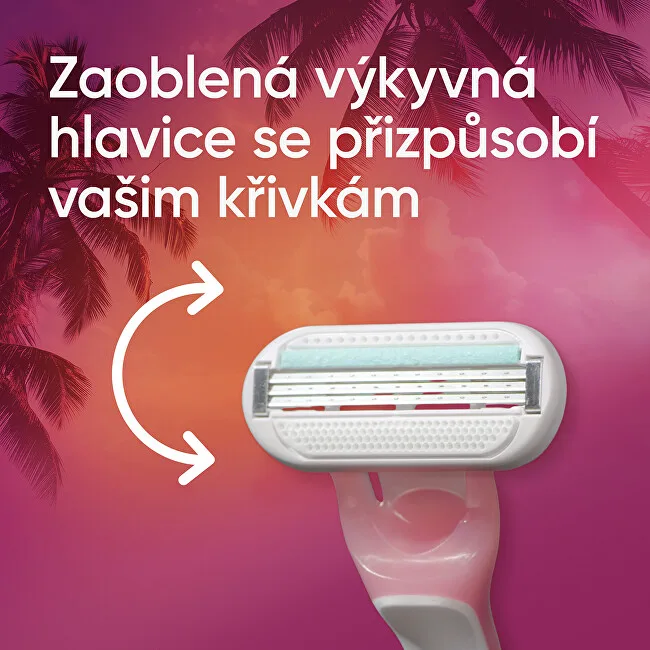 Gillette Venus Smooth Miami Disposable Razors 3 pcs thumbnail 5