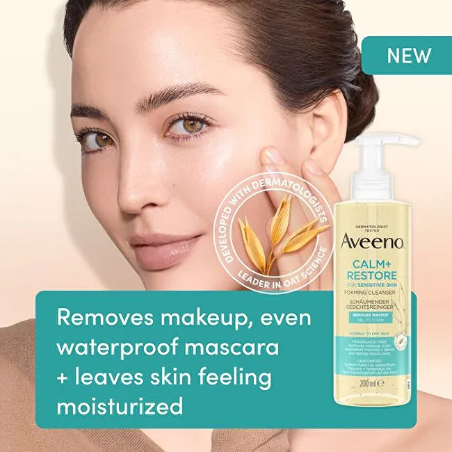 Aveeno Calm+Restore Foaming Cleanser thumbnail 2