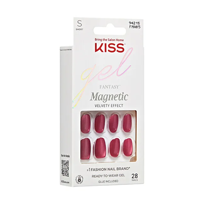 Kiss Gel nails Gel Fantasy Magnetic (Set Us Free) 28 pcs thumbnail 3