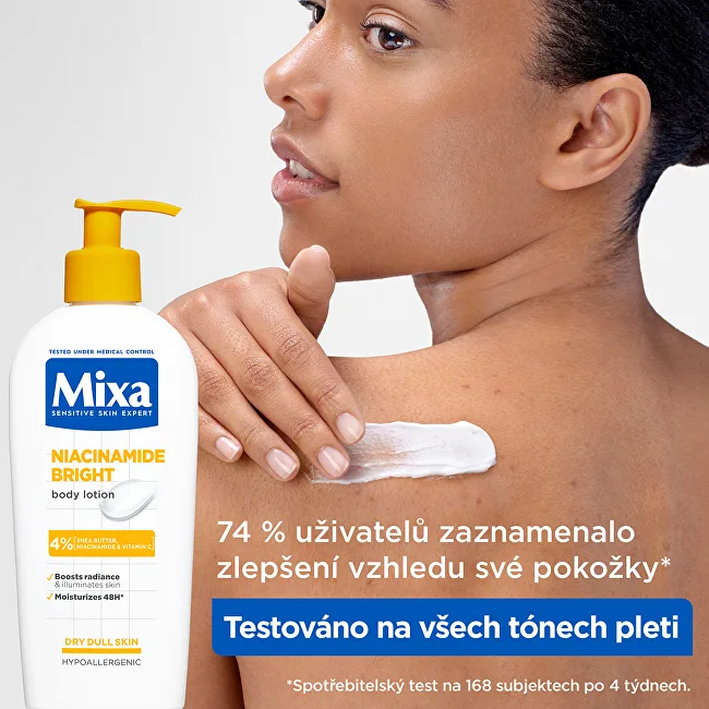 Mixa Body Lotion for Dry Skin Niacinamide Bright (Body Lotion) 250 ml thumbnail 6