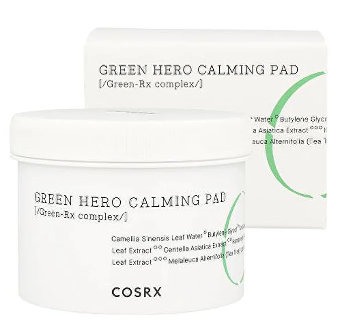 COSRX One Step Green Hero soothing skin tampons (Calming Pad) 70 pcs thumbnail 2