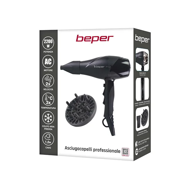 Beper Professional hair dryer P301ASC002 thumbnail 7