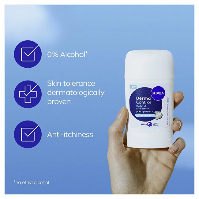 Nivea Solid antiperspirant Derma Control Defend (Antiperspirant) 50 ml thumbnail 4