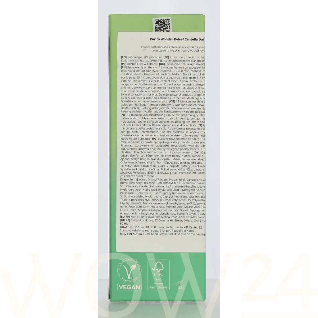 PURITO Purito Seoul Wonder Releaf Centella Daily Sun Lotion SPF50 thumbnail 3