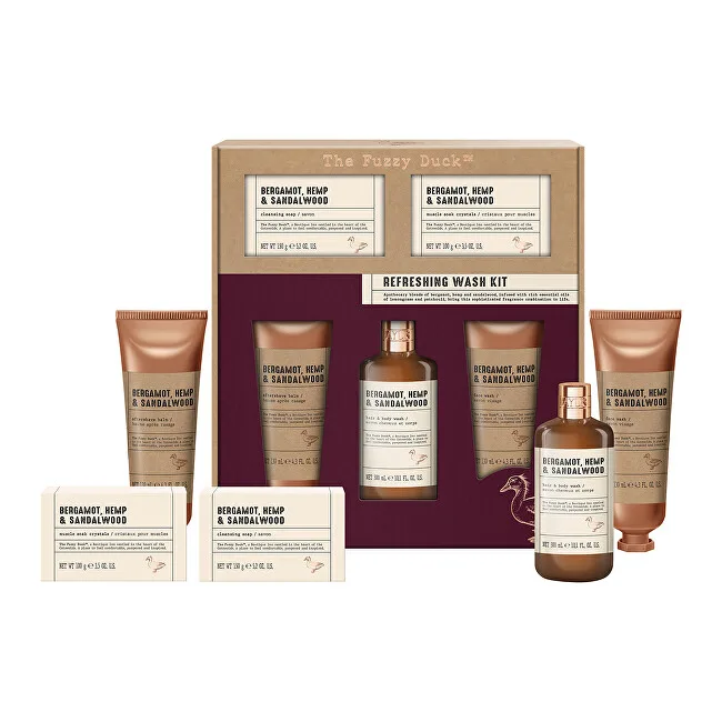 Baylis & Harding Bergamot, Hemp & Sandalwood Body Care Gift Set 5 pcs thumbnail 2