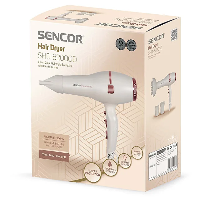 Sencor SHD 8200GD hair dryer thumbnail 6