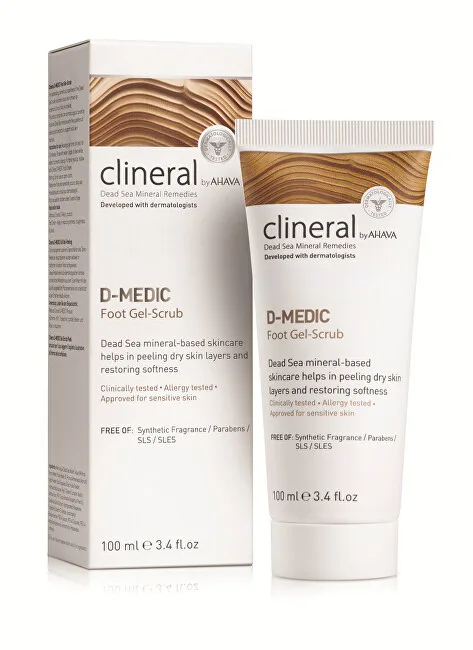 AHAVA Clineral D-Medic Foot Gel-Scrub thumbnail 2