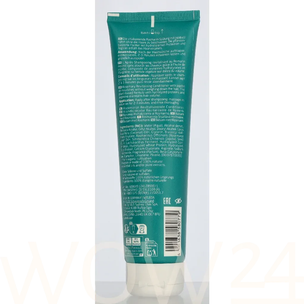 Weleda Weleda Rosemary Revitalising Conditioner thumbnail 3