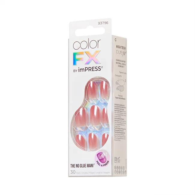 Kiss ImPRESS Color FX Adhesive Nails - Boundless 30 pcs thumbnail 2