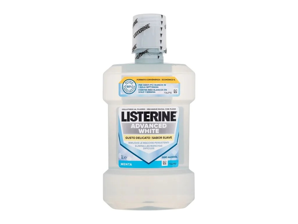 Advanced white mild taste mouthwash