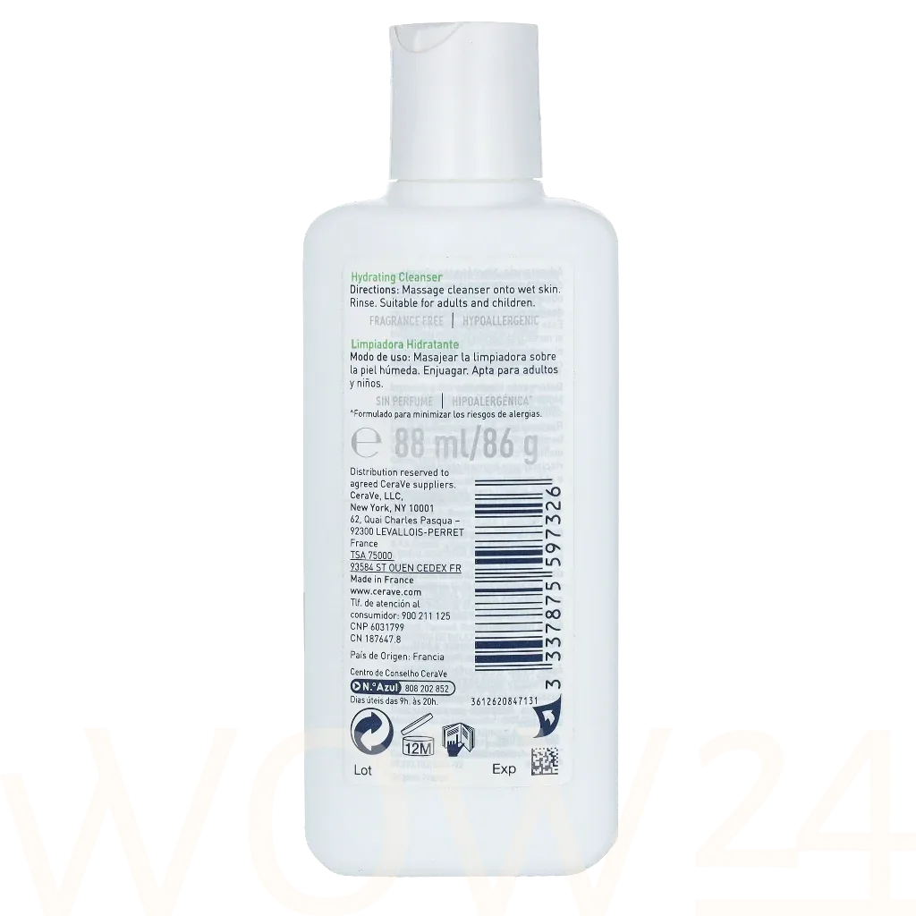 CeraVe Facial cleansers hydrating thumbnail 3