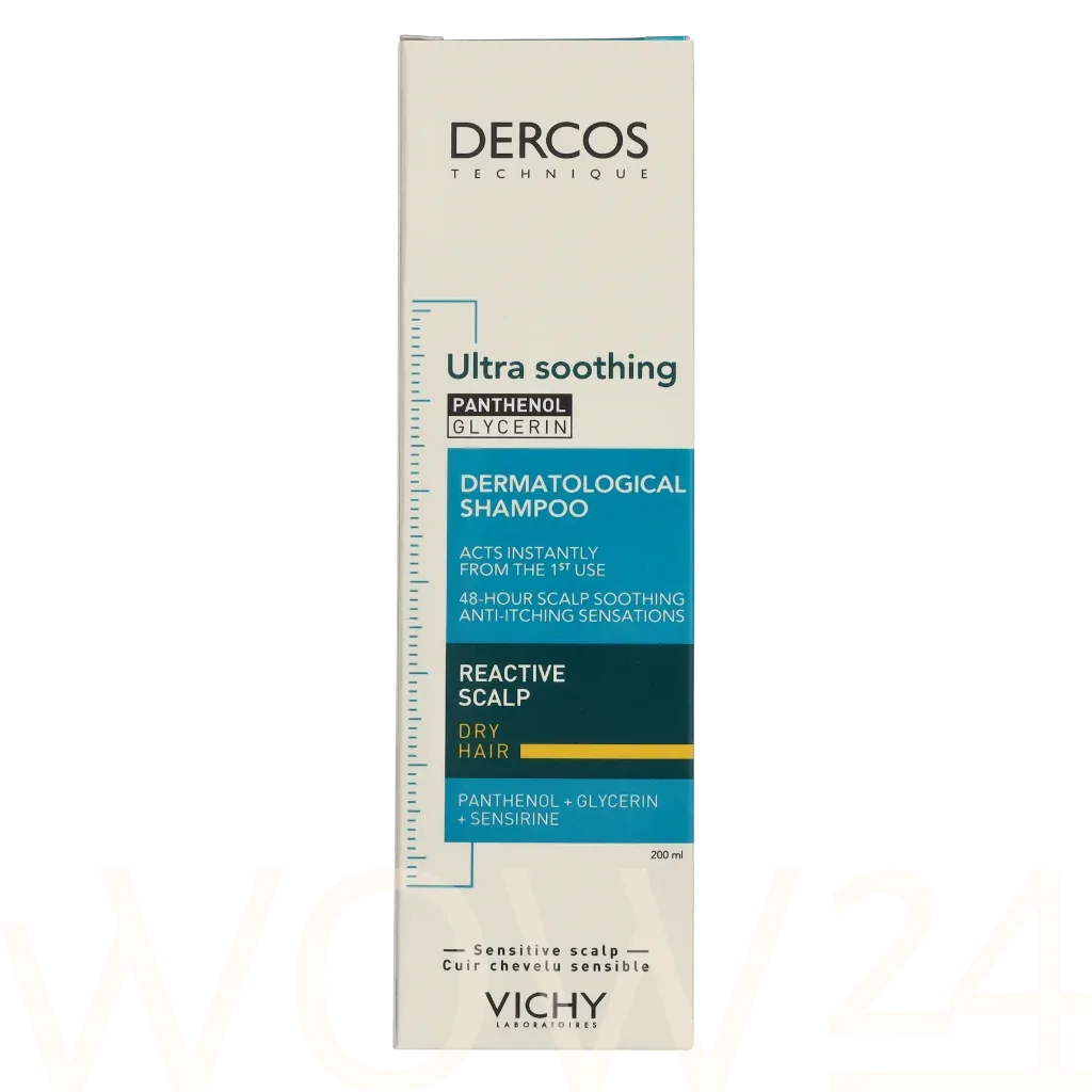 Vichy Dercos Ultra Soothing Dermatological Shampoo thumbnail 2