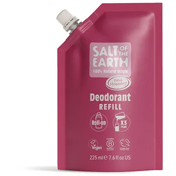 Salt Of The Earth Natural roll-on deodorant Fresh Strawberry Deo Refill thumbnail 2