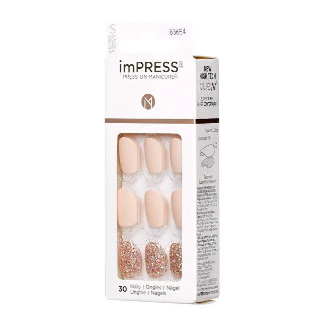 Kiss Kiss ImPRESS Evanesce self-adhesive nails 30 pcs thumbnail 2