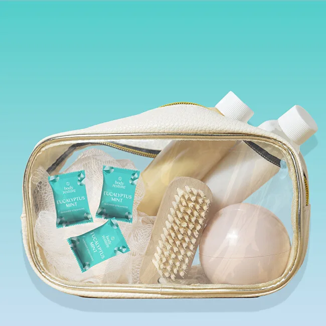 Body Restore Set of aromatic shower tablets Eucalyptus and Mint Shower Steamers 3 pcs thumbnail 6