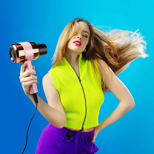 Niceboy Hair dryer ION AirSonic PRO Pink thumbnail 5