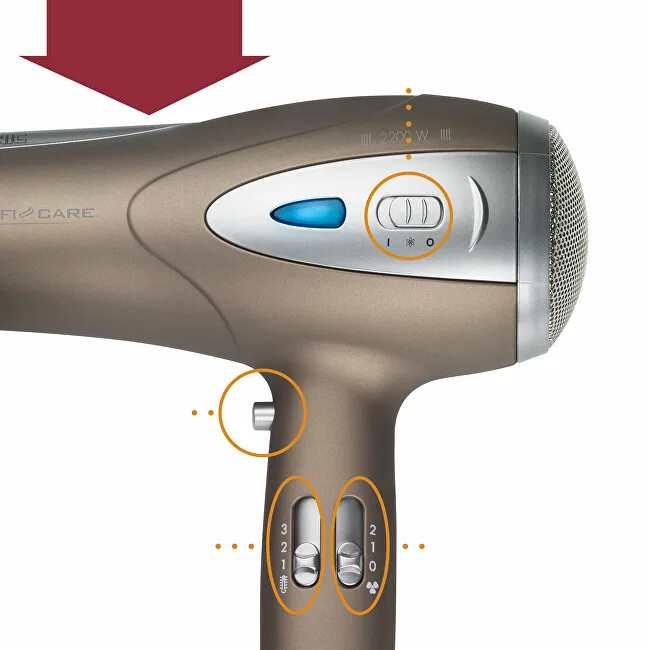 Profi care Professional hair dryer HTD 3113 BR thumbnail 4