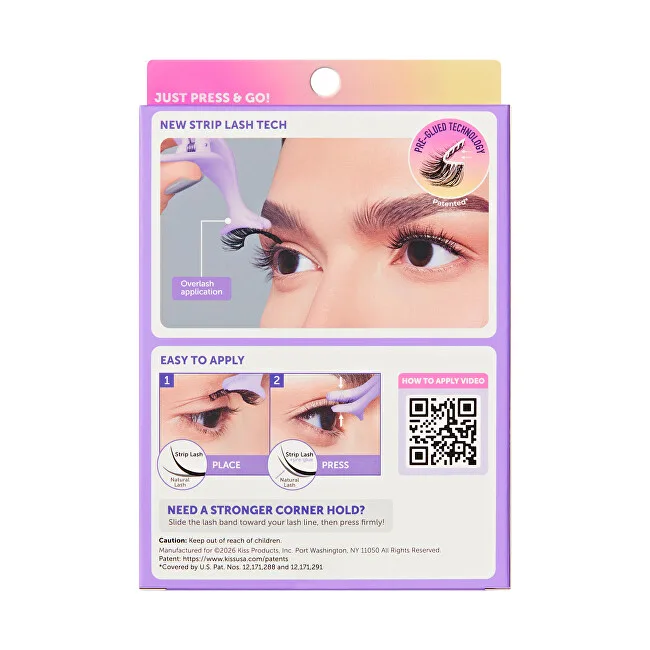 Kiss imPRESS No Glue Strip Lash 02 thumbnail 4