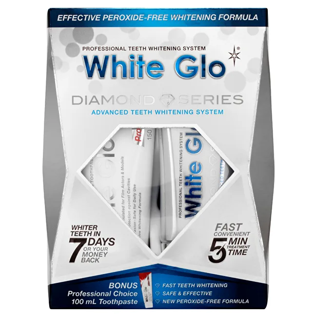 White Glo Diamond series advanced teeth whitening system thumbnail 2