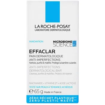 La Roche-Posay Effaclar Bar Soap (Anti-Imperfections Dermatological Bar) 65 g thumbnail 3