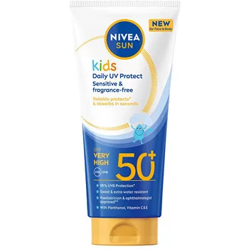 Nivea Sunscreen milk SPF 50+ Kids Daily UV Protect Milk thumbnail 8