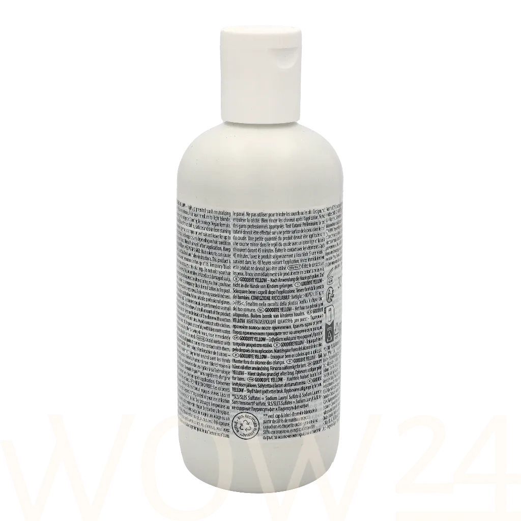 Schwarzkopf  Goodbye Yellow pH 4.5 Neutralizing Wash thumbnail 3
