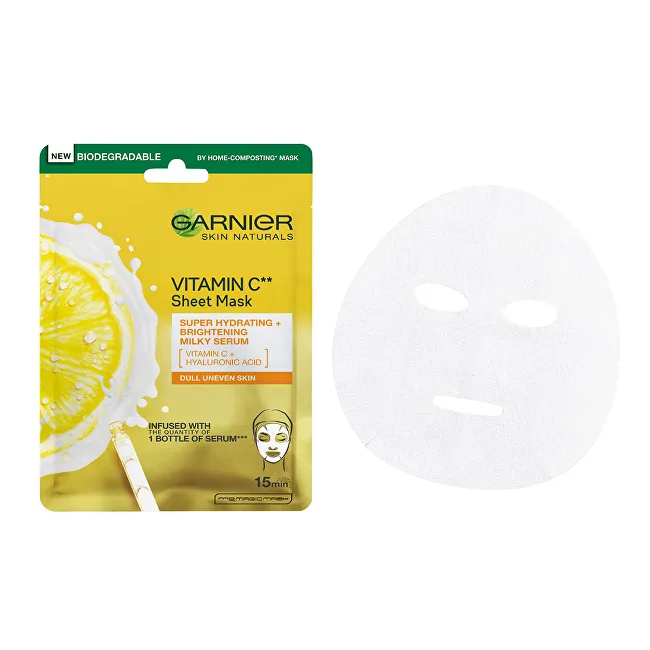Garnier Skin Naturals Vitamin C Sheet Mask thumbnail 2
