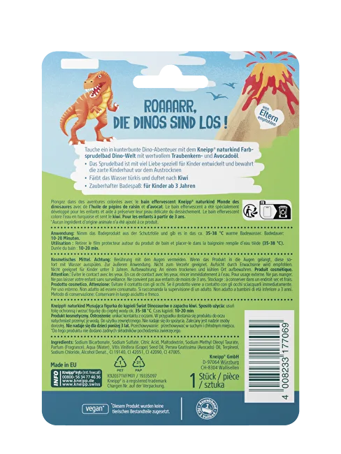 Kneipp Naturkind Dinowelt bath bomb thumbnail 2