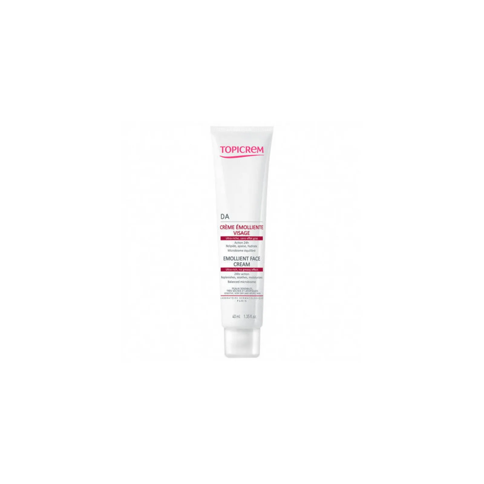 Topicrem DA Protect Emollient Face Cream 40 ml thumbnail 3