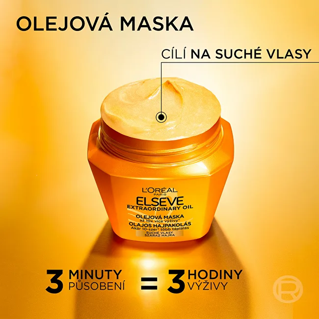 L'Oréal Paris  L`Oréal Paris Elseve Extraordinary Oil oil mask for dry hair, 300 ml thumbnail 4