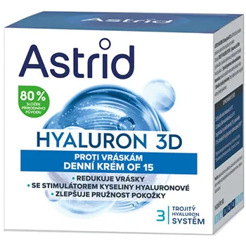Astrid Anti-wrinkle daily face cream SPF 15 Hyaluron 3D 50 ml thumbnail 2