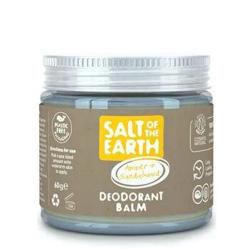 Salt Of The Earth Natural mineral deodorant Amber & Sandalwood (Deodorant Balm) 60 g thumbnail 2