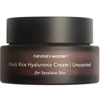 Haruharu Wonder Black Rice 10 Unscented Hydrating Cream (Hyaluronic Cream Unscented) 50 ml thumbnail 2