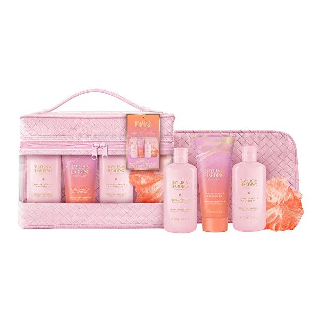 Baylis & Harding Gift Set Jojoba, Vanilla & Almond Oil Set of 4 pcs thumbnail 2