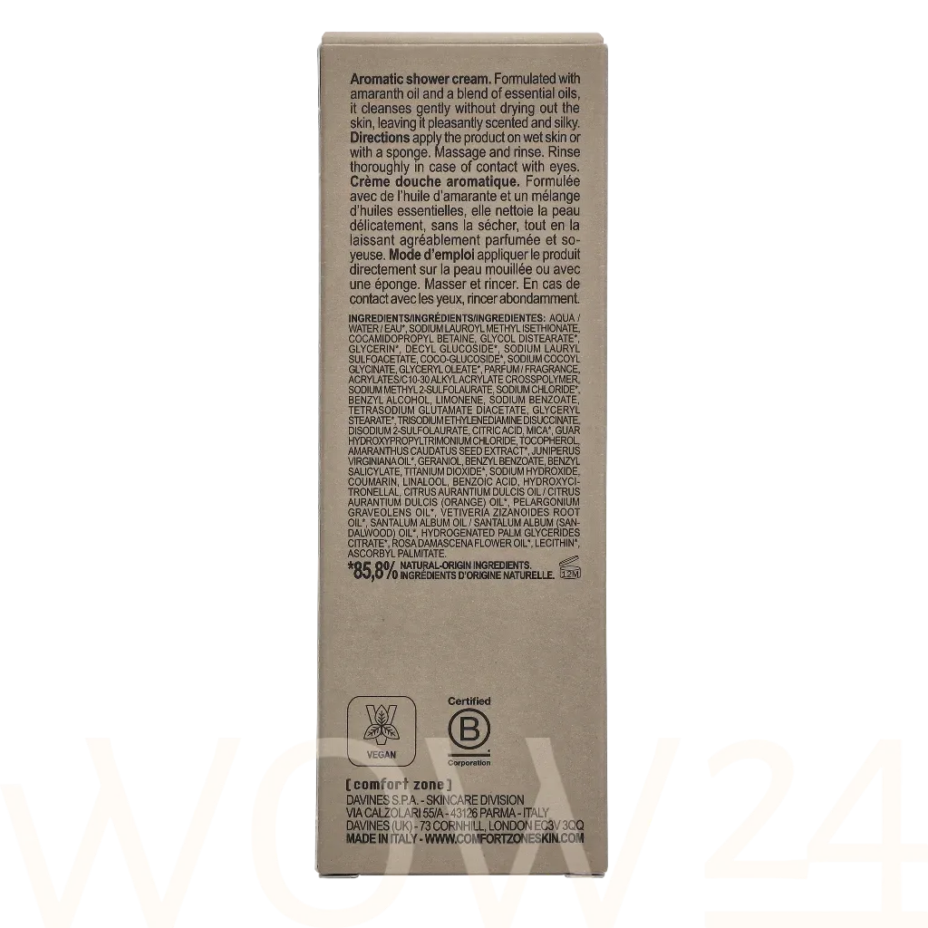 Comfort Zone Comfort Zone Tranquillity Shower Cream thumbnail 3